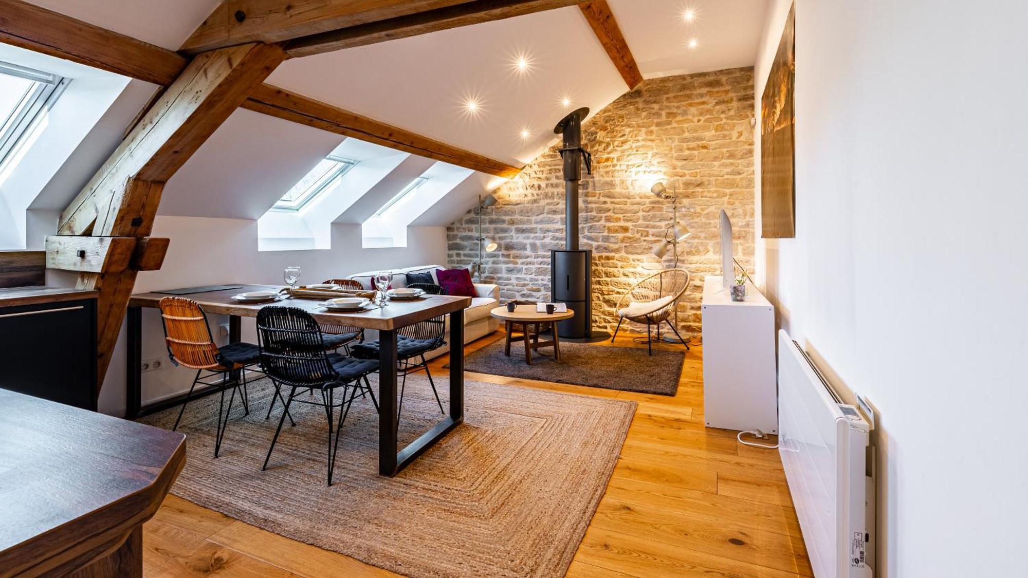Sous Les Toits De Fleury Apartment Dijon Exterior foto